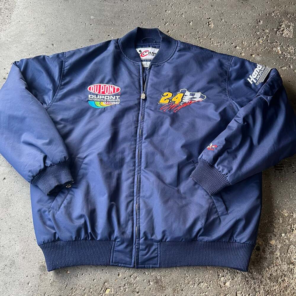 Jeff Gordon DuPont #24 Hendrick NASCAR Racing Bomber Jacket